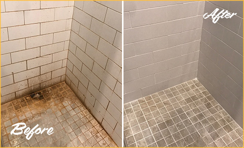 Our Tile and Grout Cleaners Renovated This Deteriorated Shower in Harrisburg