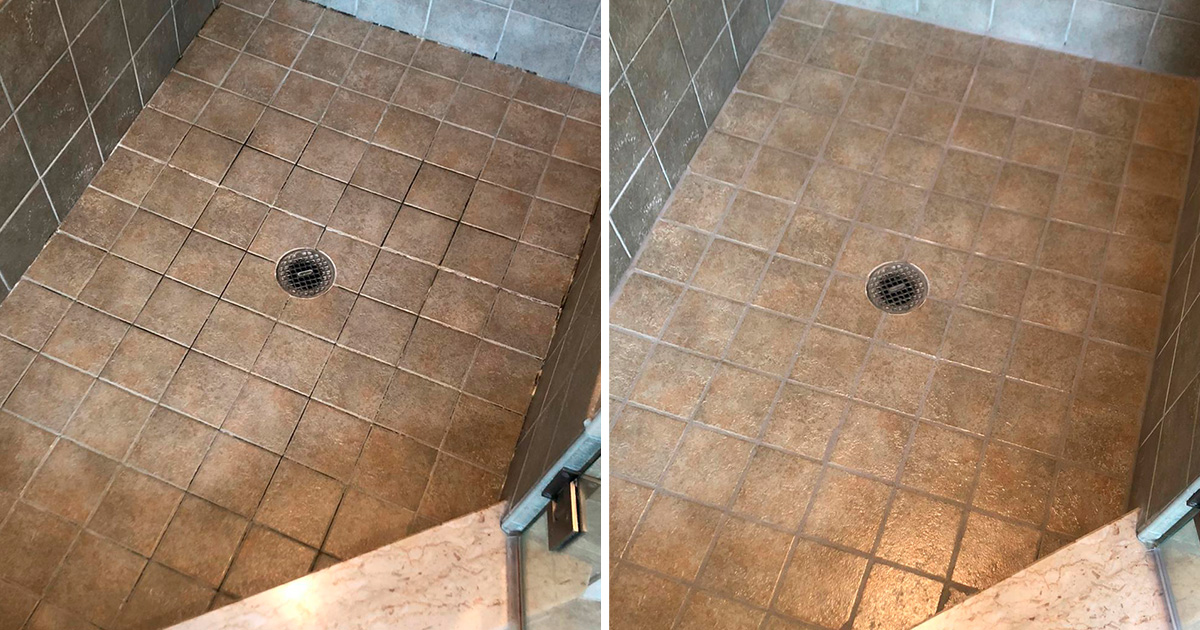 These Floors in Park Ridge Receive a Full Restoration From Our Grout  Cleaning Experts